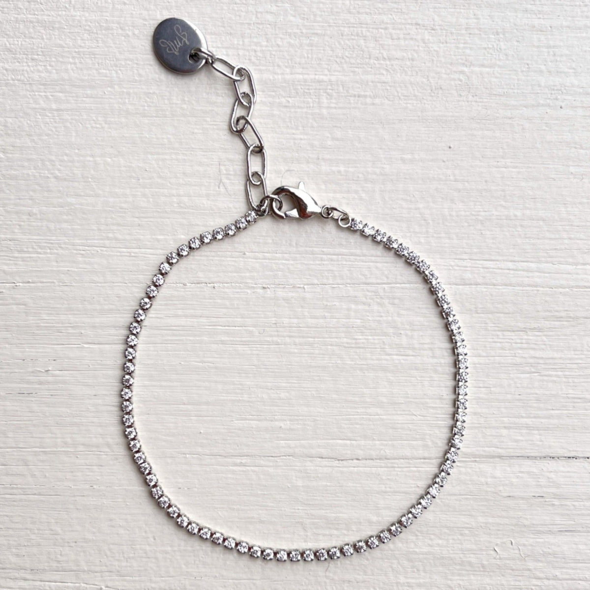 Mini-Kristall-Tennisarmband