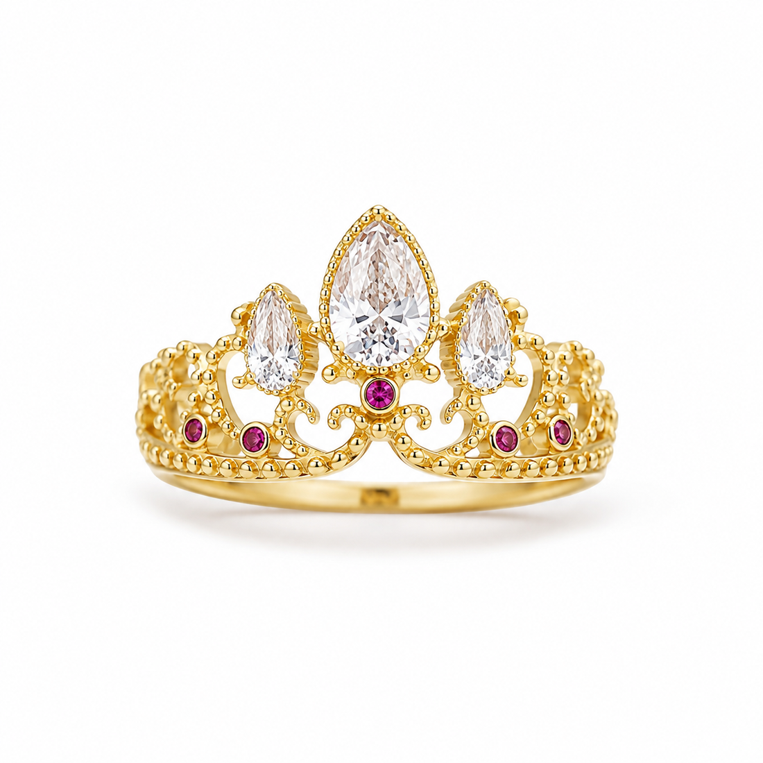 Rapunzel-Kronenring - Der goldene Kronenring von Rapunzel