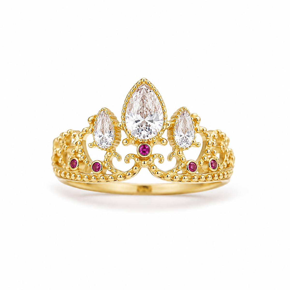 Rapunzel-Kronenring - Der goldene Kronenring von Rapunzel