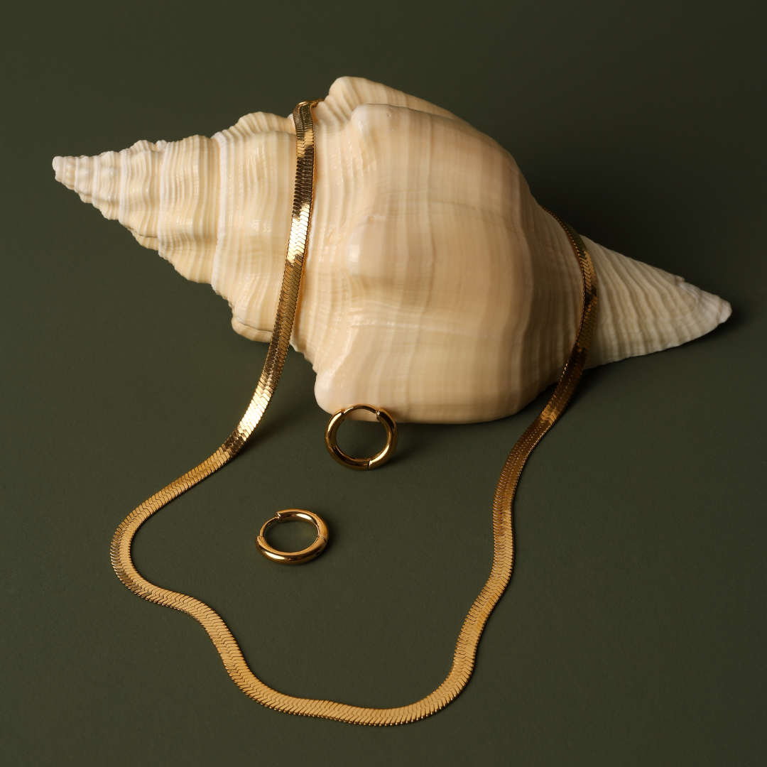 Kauai – Wasserfester Herringbone-Halskette