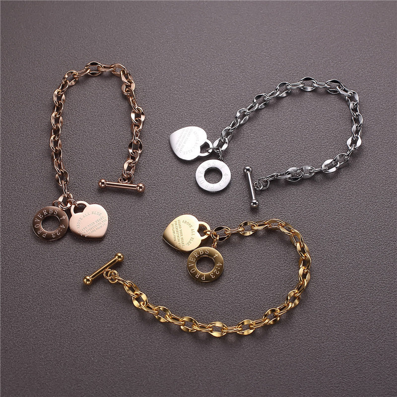 Alessia – Damenarmband im Trend aus Titanstahl