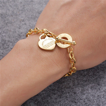 Alessia – Damenarmband im Trend aus Titanstahl