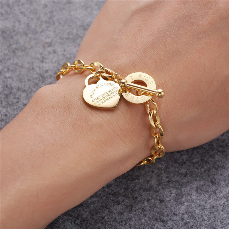 Alessia – Damenarmband im Trend aus Titanstahl